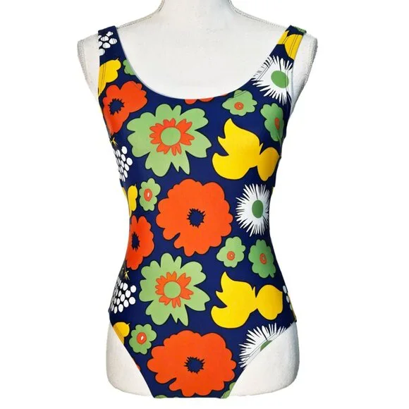 Marimekko for Target One-Piece Floral Swimsuit - Picture 3 of 10